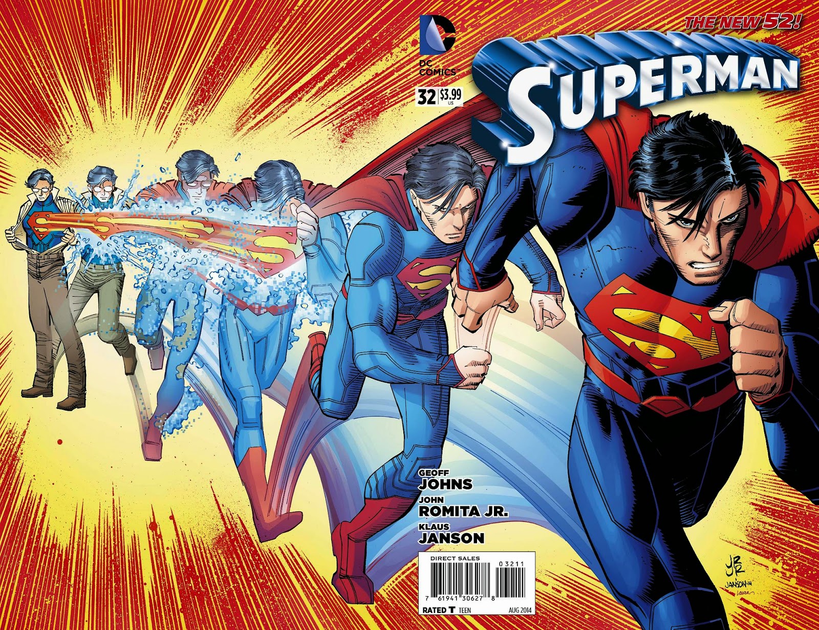 Superman L'homme de demain tome 1 dans culte Superman+32+Wrap+Around+Cover